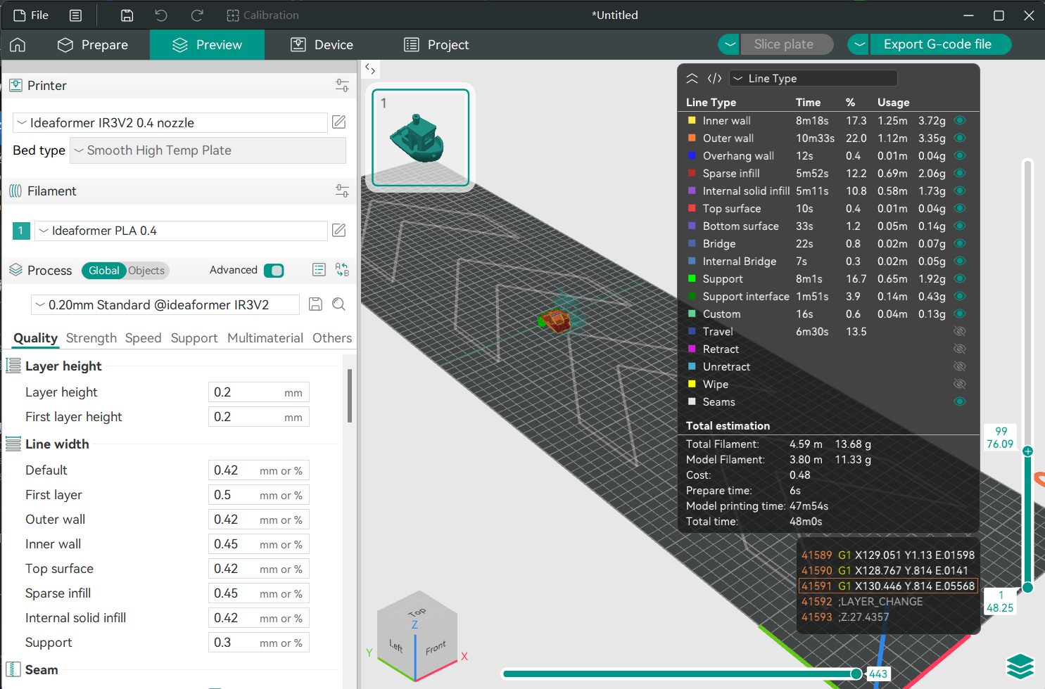 Ideaformer-3D Slicer Page