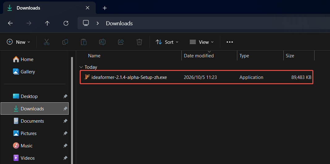 install